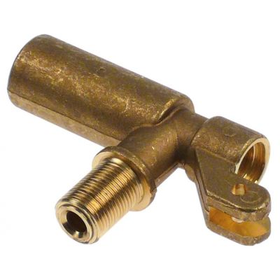 intake valve L 100 mm elbow 90° - Code 527849