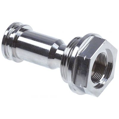 Suport duza, filet ext. M28x1,5 mm, filet int. M18x1 mm, din alama cromata - 527867