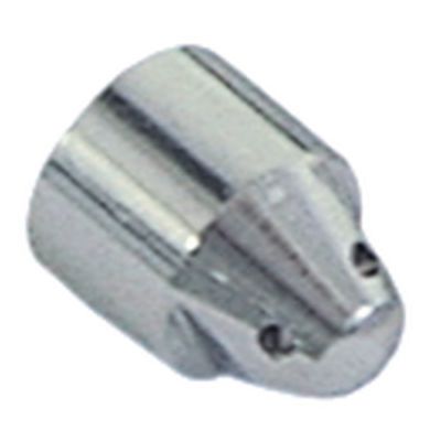 Duza pentru teava de abur - steamer, cu 4 orificii ø 1,5 mm, L 16 mm, ø 12 mm, din alama cromata - 529513