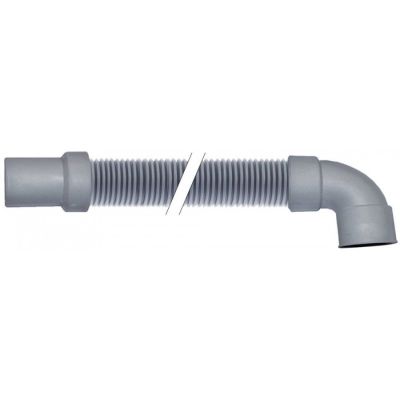 Furtun de golire L 2000 mm, DN 24, diam. cot ø 46/40 mm, diam drept . ø 35/32 mm, DN 24 - 530069