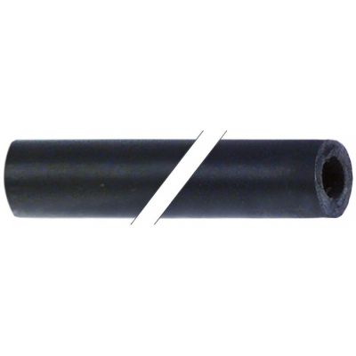 Furtun siliconic ø 10x6 mm, culoare gri, vanzare la metru liniar - 506556