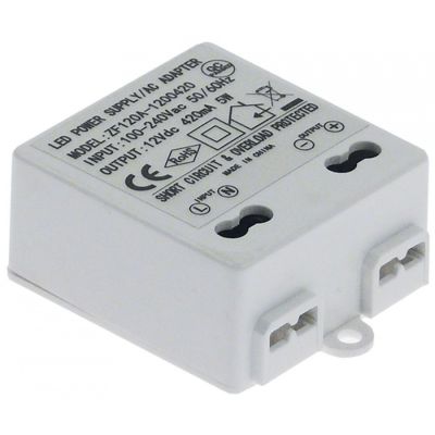 alimentator / sursa de alimentare primar 100-240VAC secundar 12VDC 5VA secundar 0.4A