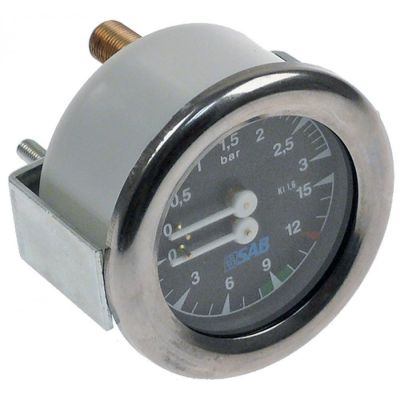 manometru ø 63mm interval de presiune 0-3 / 0-15bar