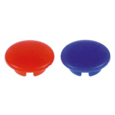 Set de capacele indicatoare rosu - albastru, pentru robinet - 541852