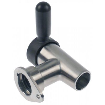 Robinet de golire - canea, pentru teava ø47mm, din inox - 541997