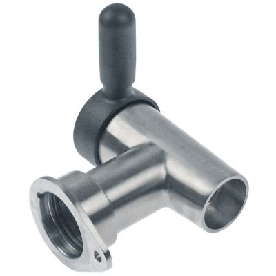 Robinet de golire - canea, pentru teava ø59mm, din inox - 542110