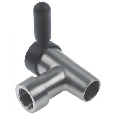 Robinet de golire - canea, filet interior 1 1/4", Inox - 542128