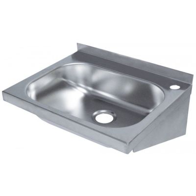 chiuvetă de mâini oțel inoxidabil L 400mm A 320mm Î 180mm bazine 340x250x100mm ø găuri 35mm
