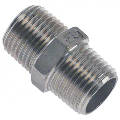 Niplu de INOX filete 1/2" - 542149