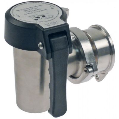 Robinet de golire - canea pentru teava ø 59 mm, etansare cu oringuri, din inox - 542167