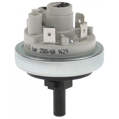 Presostat de nivel 55/35 mbar, racord ø 6 mm, ø 45 mm - 543016