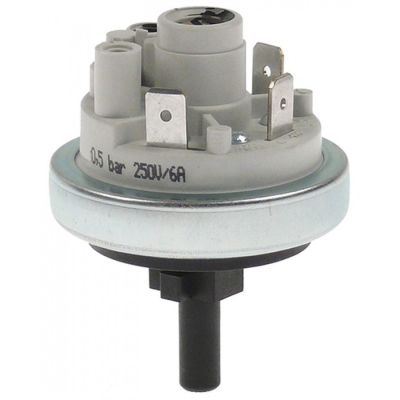 Presostat de nivel 105/75 mbar, racord 6 mm, ø 45 mm - 543017