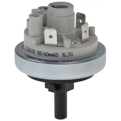 Presostat de nivel 120/60 mbar, racord 6 mm, ø 45 mm - 543018