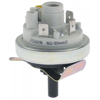 Presostat de nivel 160/80 mbar, racord 6 mm, ø 45 mm - 543020
