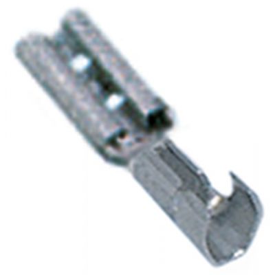 Papuci terminali mama 2,8x0,8 mm, pentru fir  0,5-1,0 mm², CuZn gal Sn, t.max. 110°C, set de 100 bucati - 550650