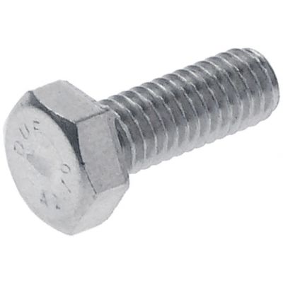 Surub din inox M6, L filet 16 mm, hexagon 10, standard DIN 933 / ISO 4017, plic cu 20 de bucati - 560087