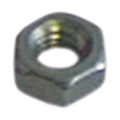 Piulita din inox, M3, H 2,4 mm, hexagon 5,5 mm, plic de 20 de bucati - 560130