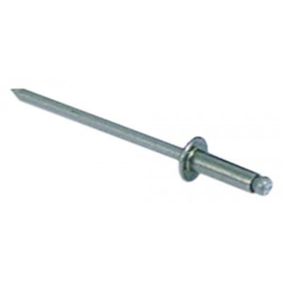 Nit din inox ø 4,8 mm, L 10 mm, plic cu 50 de bucati, standard DIN 1700 - 560164