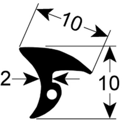 garnitura potrivit pentru ELOMA L 1000mm P 1m pentru cuptor combinat cu aburi