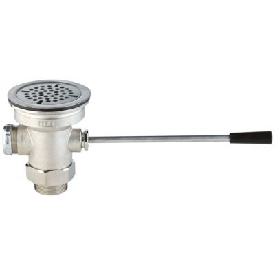 ventil de golire filet 2\" alamă nichelată cu pârghie basculantă