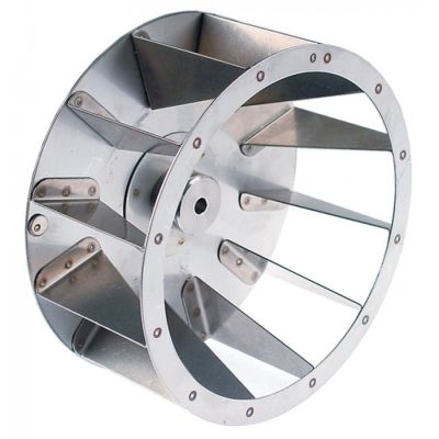 Rotor ventilator cuptor ø 180 mm, int. ø 8/6 mm, adancime 77 mm, cu 12 palete - 601246