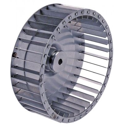 Rotor turbina ventilator cuptor ext. ø150 mm, int ø 8 mm, H 50 mm, 36 aripioare - 601353