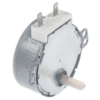 Motor cu reductor Galanz GAL-33-30-TD(B), 4W, 30V AC, 50/60Hz, 33/40rpm, ax ø 6x3,5mm, pentru cuptor cu microunde - 601867