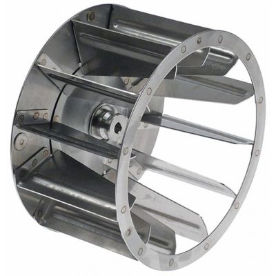 Rotor - elice ventilator cuptor ø 180 mm, latime 100 mm, cu 12 aripioare - 602135