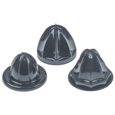 Set de conuri storcator citrice ø 57/62/79 mm, H 45/50/55 mm, din plastic - 650167
