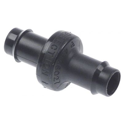Valva de sens int. ø 8 mm, ext. ø 10 mm, L 39,5 mm, pentru masina de vidat - 692471