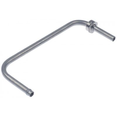 teava injectie pentru cuptor combinat cu aburi Î 80mm cu garnitură și piuliță DE ø 10mm L 210mm