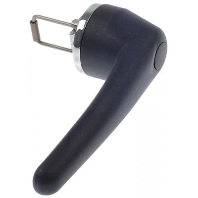 maner usa pentru cuptor combinat cu aburi L 175mm L 100mm Î 53mm lungime arc 42mm negru plastic