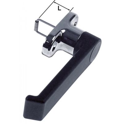 Maner usa cuptor L145 mm, neagra - 694065