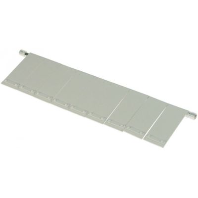 Perdea cu lamele pentru masina de gheata 250 x 70 mm, ax ø 6 mm, L 280 mm - 695429