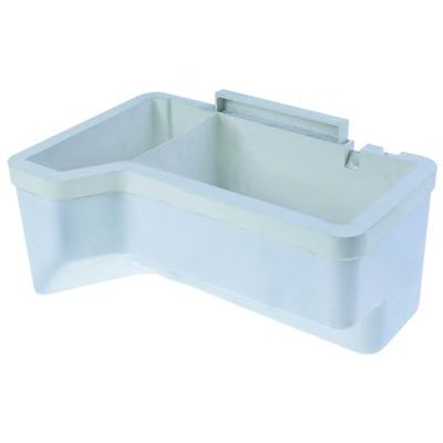 Vas de apa pentru masina de gheata L 350 x 225 mm, H 180 mm - 695803