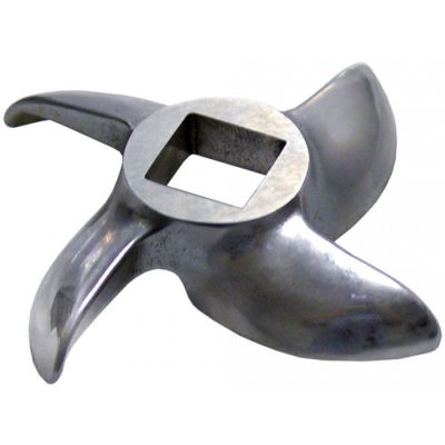 Cutit masina de tocat tip 12, diam ext ø 62 mm, interior patrat 12x12 mm, din inox, cu autoascutire - 696022