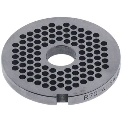 Sita - ciur masina de tocat tip R-70 (nr. 12), gauri ø 4 mm, ext. ø 69.6 mm, int. ø 17,2 mm, din inox cu autoascutire, Unger - 696380