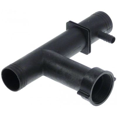 racord de golire filet 1 1/2\" FI unghiular 90° plastic DI ø 37mm DE ø 40mm