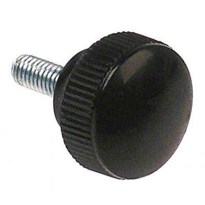 Surub de strangere cu filet M6, L 15 mm, maner ø 25 mm - 697428