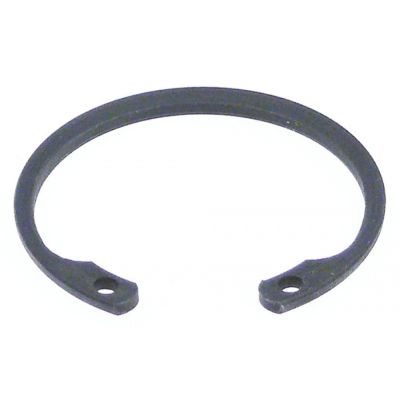 Inel de siguranta retinere Seeger, ø 40 mm, grosime 1,9 mm, otel - 698004