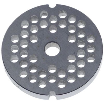 Sita / ciur pentru masina de tocat  tip 12, gauri ø 6 mm, ext ø 70 mm, int. ø 10 mm, din INOX cu auto ascutire - 698295