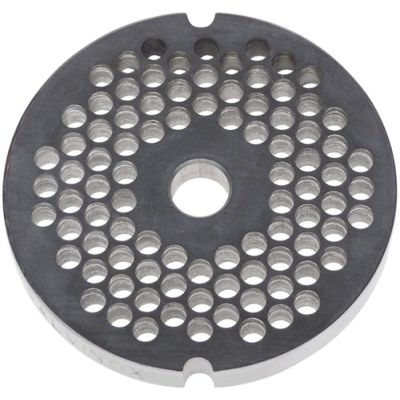 Sita masina de tocat Nr. 12, INOX, gauri ø 4,5 mm, ext. ø 70 mm, int. ø 10 mm, cu 2 caneluri pentru masina de tocat - 698301