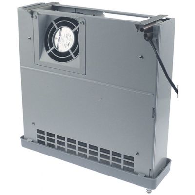 Evaporator 385 x 100 mm, H 390 mm, cu vas de golire - 750307