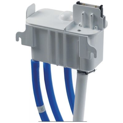 Ansamblu vas cu 2 micro, 160 x 80 mm, H 85 mm, pentru masina de cuburi de gheata - 750316