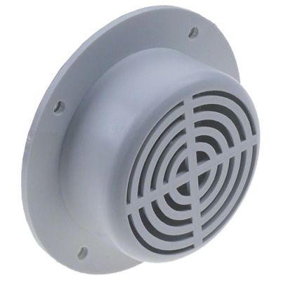Grila de ventilatie ø 116 mm, H 36,5 mm, pentru valva compensare presiune Elebar - 750336