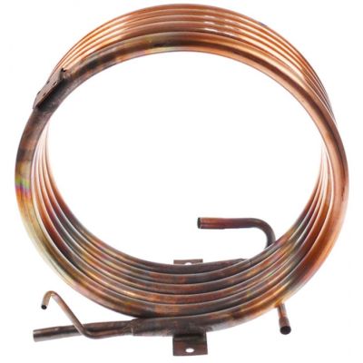 Serpentina-condensator racire cu apa, tub ø 15 mm, ext. ø 255 mm, distanta de montare 130 mm - 750392