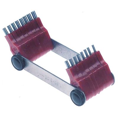 Etalon lera de verificat orificiu duze cu 16 marimi de la 1,5-3 mm - 800081