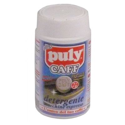 Pastile de detergent pentru masini de cafea, 60 tablete de 2,5 gr, Pully Caff Plus 150 gr, ø 16 x 8 mm - 802107