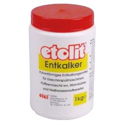 Decalcificator pentru indepartarea depunerilor de calcar ETOLIT - continut 1kg - 802124