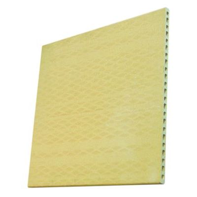 Placa samota refractara 615 x 606 mm, H 25 mm, pentru cuptor pizza - 850005